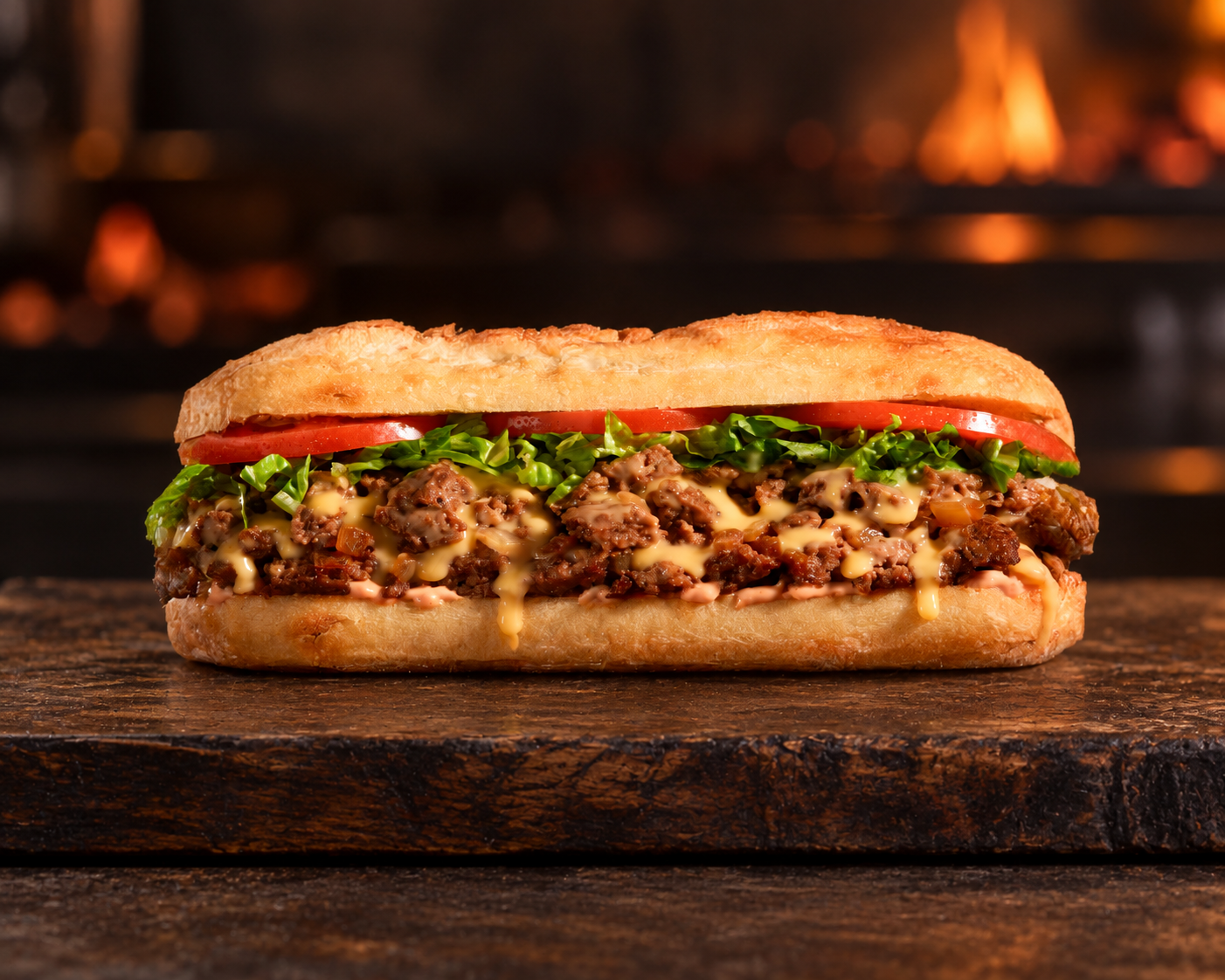 Chopped Cheese sandwich